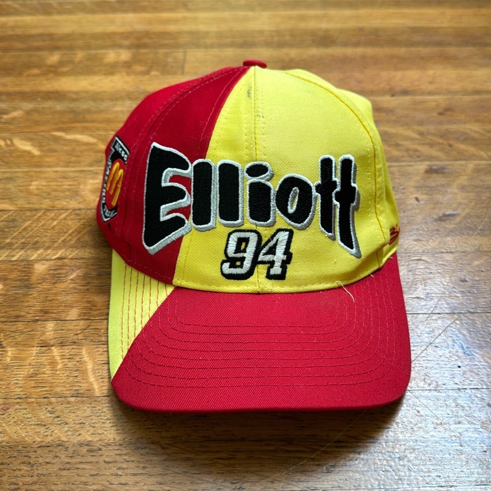 Vintage Bill Elliot Snapback / Nascar / McDonalds / 90s